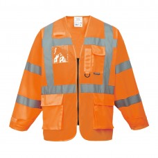 Светоотражающая куртка Executive Portwest S475 оранжевая