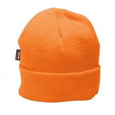 Трикотажная шапка на подкладке Insulatex Portwest B013 оранжевая