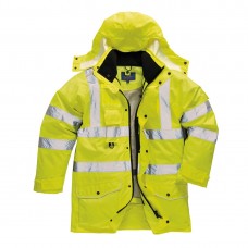 Светоотражающая куртка 7 в 1 Portwest S427 желтая