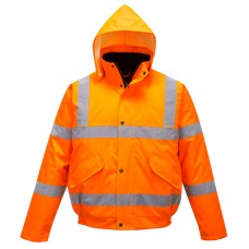 Светоотражающая куртка-бомбер Portwest S463 оранжевая