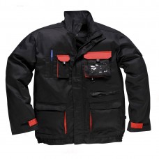 Контрастная куртка Texo Portwest TX10 черная/красная
