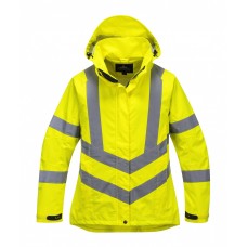 Женская светоотражающая воздухопроницаемая куртка Portwest LW70 желтая