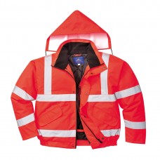 Светоотражающая куртка-бомбер Portwest S463 красная