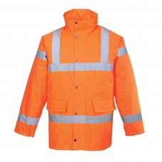 Светоотражающая куртка для дорожных работ Portwest RT30 оранжевая