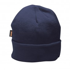Трикотажная шапка на подкладке Insulatex Portwest B013 темно-синяя