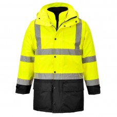 Светоотражающая куртка Executive 5-в-1 Portwest S768 желтая/черная