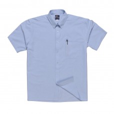 Рубашка Oxford с короткими рукавами Portwest S108 синяя