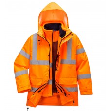 Светоотражающая воздухопроницаемая куртка Traffic (Интерактивная) Portwest RT63 оранжевая
