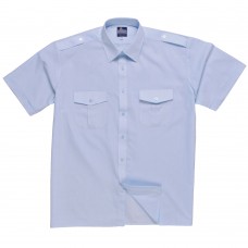Рубашка Pilot с короткими рукавами Portwest S101 синяя