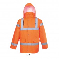 Светоотражающая воздухопроницаемая куртка RIS Portwest RT34 оранжевая