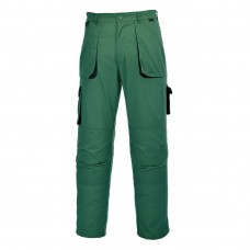Контрастные брюки Texo Portwest TX11 бутылочнозеленые