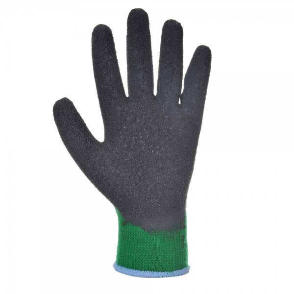 Перчатки Thermal Grip Portwest A140 зеленые/черные