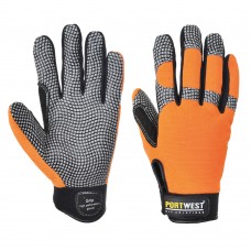 Высокоэффективные перчатки Comfort Grip Portwest A735 оранжевые