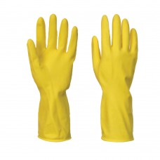 Перчатки латексные бытовые Portwest A800 желтые