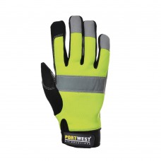 Высокоэффективные перчатки Tradesman Portwest A710 желтые