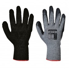 Перчатки Fortis Grip Portwest A150 серые/черные