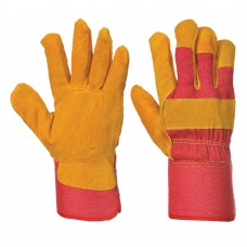 Перчатки Rigger с флисовой подкладкой Portwest A225 красные