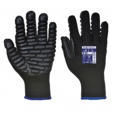 Антивибрационные перчатки Portwest A790 черные