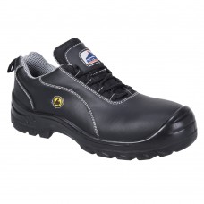 Антистатические защитные кожаные ботинки S1 Portwest FC02 черные